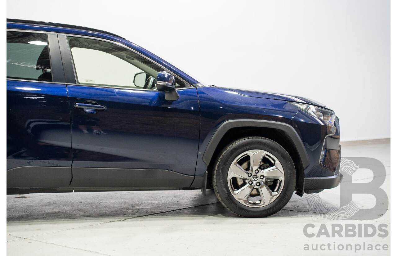 12/2019 Toyota RAV4 GXL MXAA52R 4d Wagon Saturn Blue 2.0L