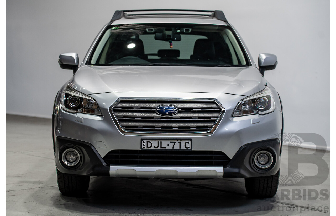 07/2016 Subaru Outback 2.5i Premium (AWD) MY16 4d Wagon Silver 2.5L