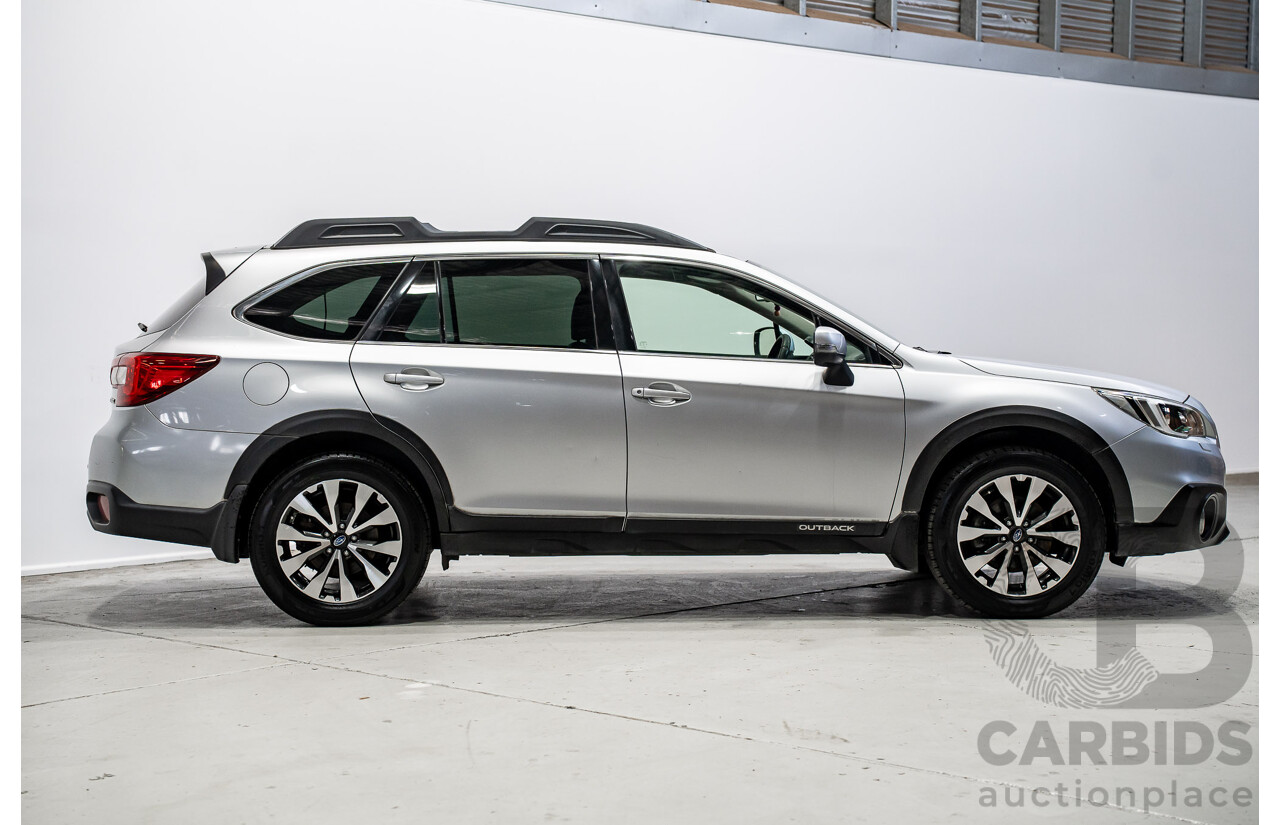 07/2016 Subaru Outback 2.5i Premium (AWD) MY16 4d Wagon Silver 2.5L