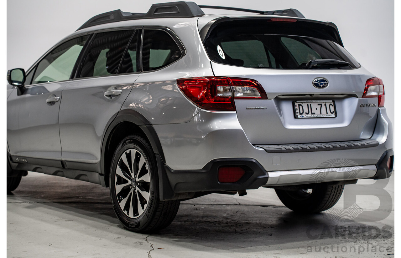 07/2016 Subaru Outback 2.5i Premium (AWD) MY16 4d Wagon Silver 2.5L