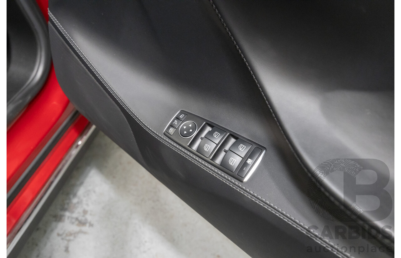 10/2015 Tesla Model S P85D (AWD) 4d Hatchback Sunset Red Metallic - Dedicated Electric EV 376kW