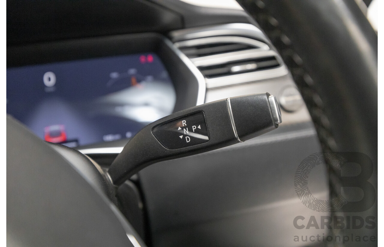 10/2015 Tesla Model S P85D (AWD) 4d Hatchback Sunset Red Metallic - Dedicated Electric EV 376kW