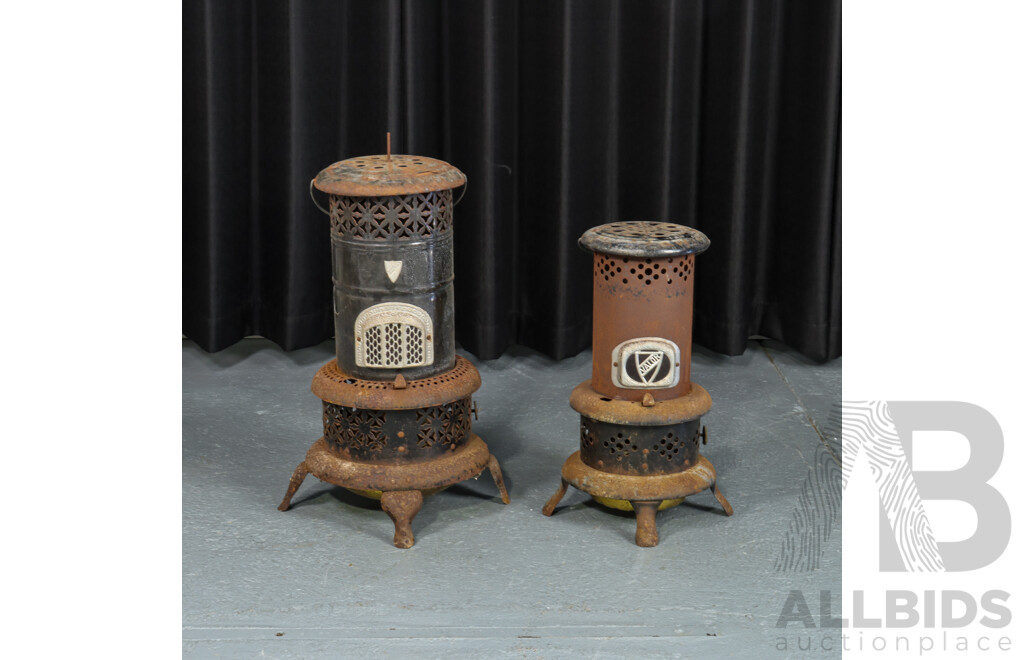 Pair of Vintage Valor Oil Heaters