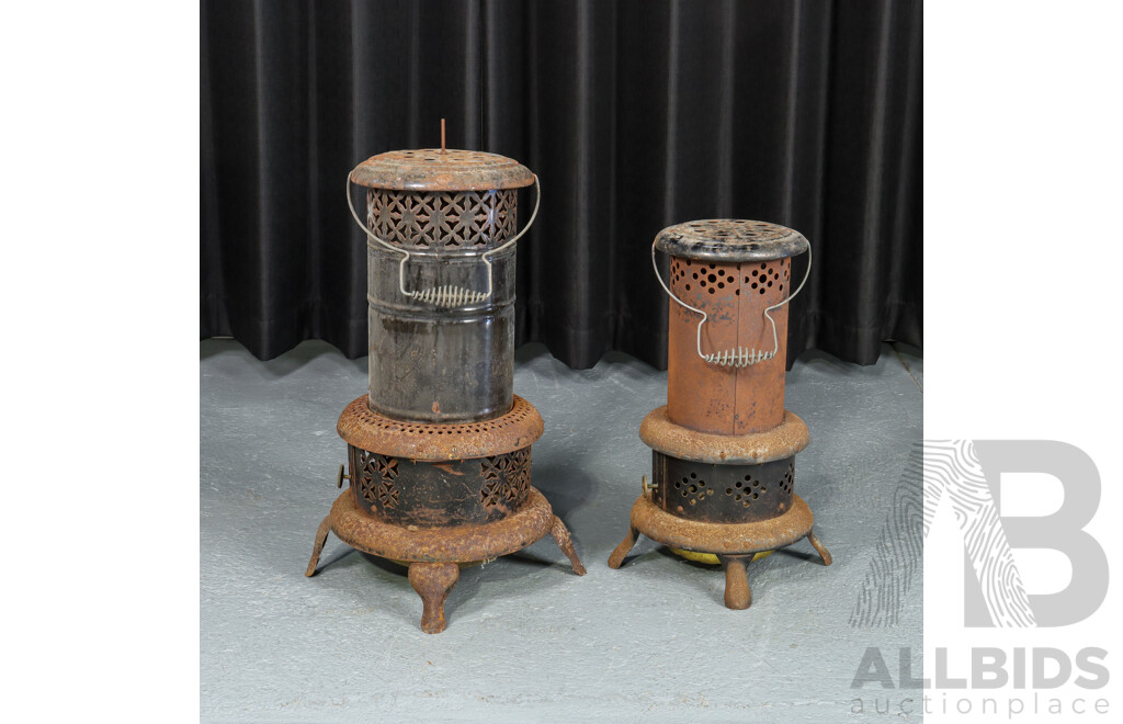 Pair of Vintage Valor Oil Heaters