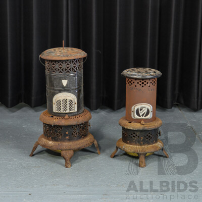 Pair of Vintage Valor Oil Heaters