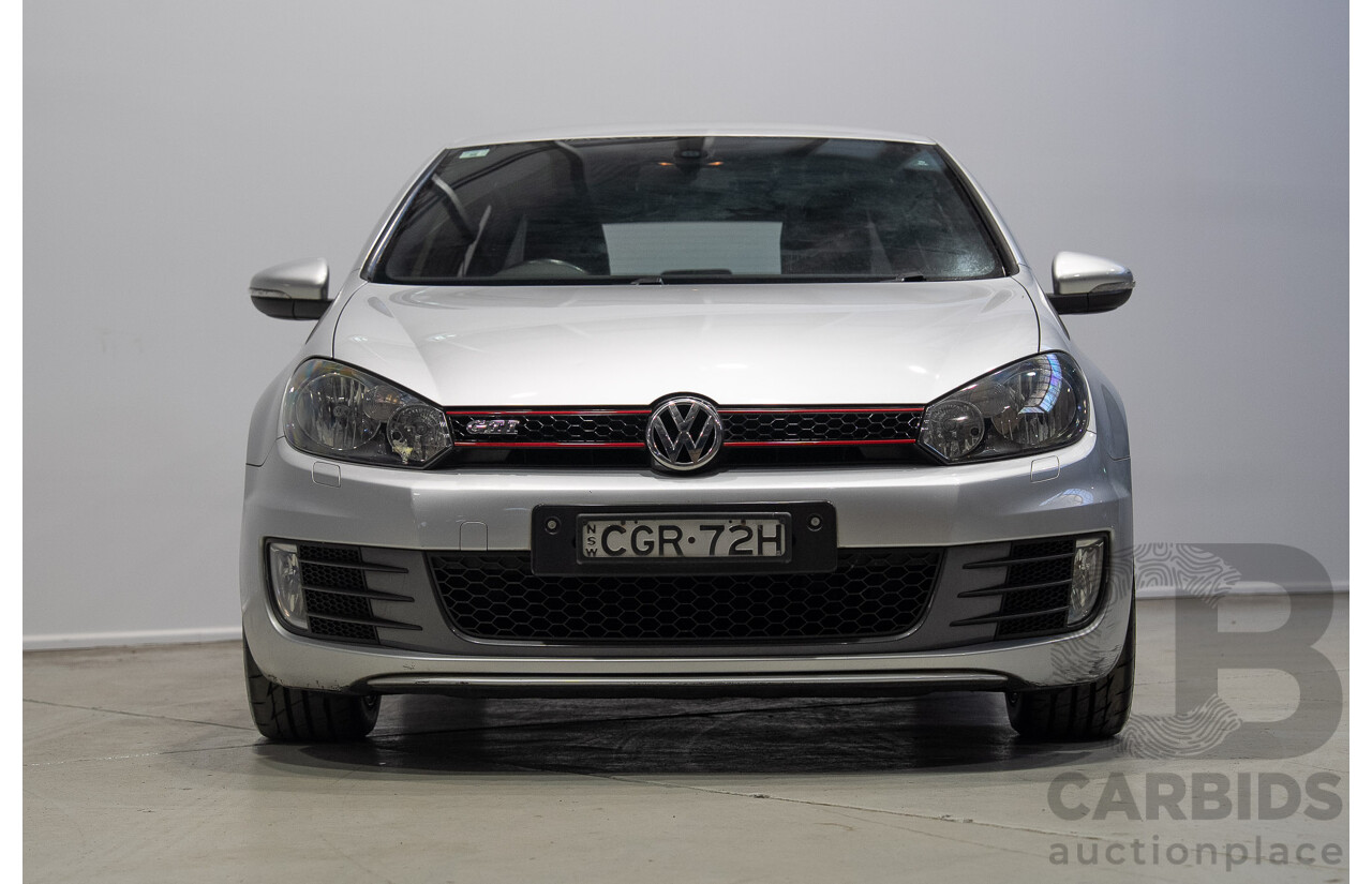 04/2012 Volkswagen Golf GTI 1K MY12 5d Hatchback Reflex Silver 2.0L