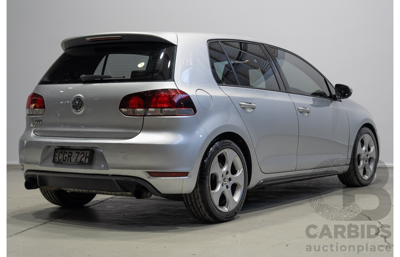 04/2012 Volkswagen Golf GTI 1K MY12 5d Hatchback Reflex Silver 2.0L