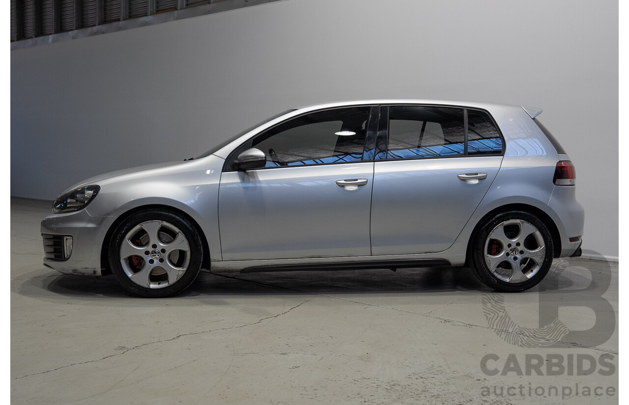 04/2012 Volkswagen Golf GTI 1K MY12 5d Hatchback Reflex Silver 2.0L
