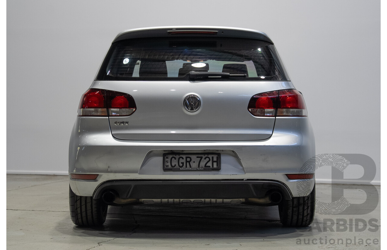 04/2012 Volkswagen Golf GTI 1K MY12 5d Hatchback Reflex Silver 2.0L