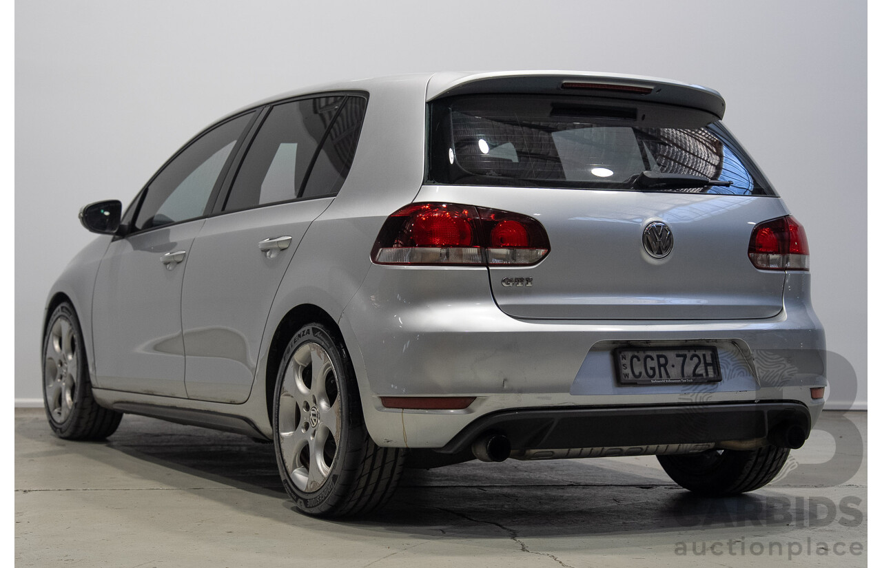 04/2012 Volkswagen Golf GTI 1K MY12 5d Hatchback Reflex Silver 2.0L