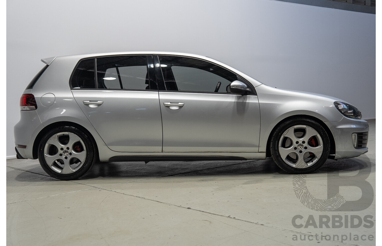 04/2012 Volkswagen Golf GTI 1K MY12 5d Hatchback Reflex Silver 2.0L