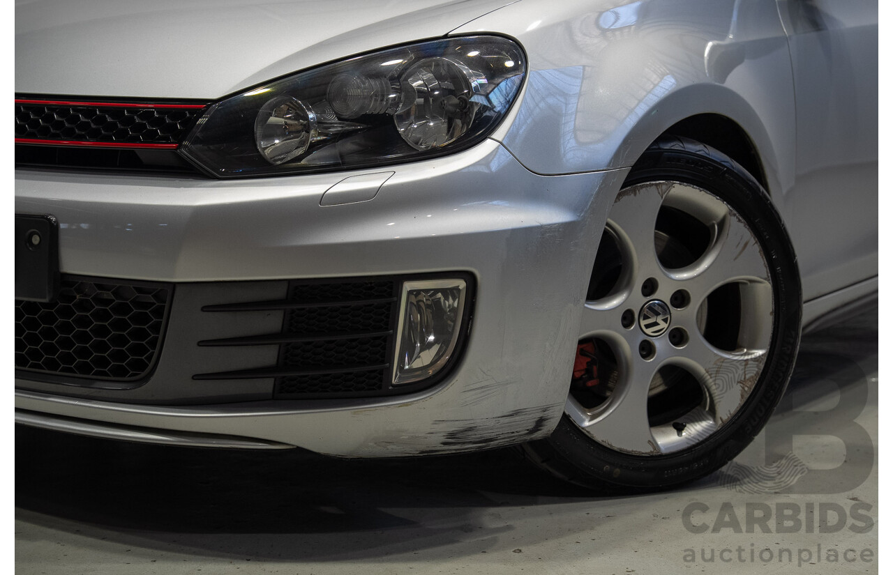 04/2012 Volkswagen Golf GTI 1K MY12 5d Hatchback Reflex Silver 2.0L