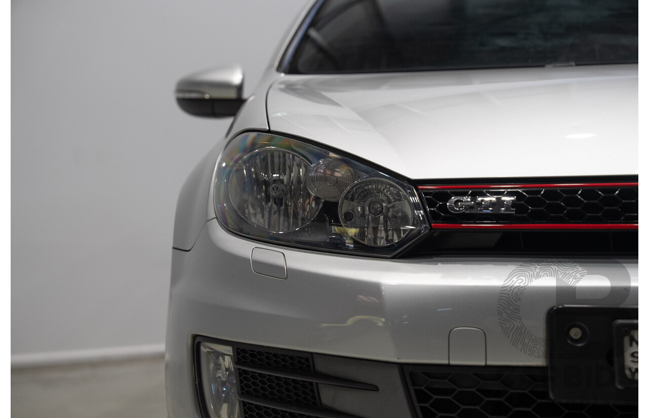 04/2012 Volkswagen Golf GTI 1K MY12 5d Hatchback Reflex Silver 2.0L