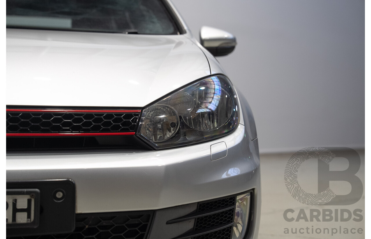 04/2012 Volkswagen Golf GTI 1K MY12 5d Hatchback Reflex Silver 2.0L