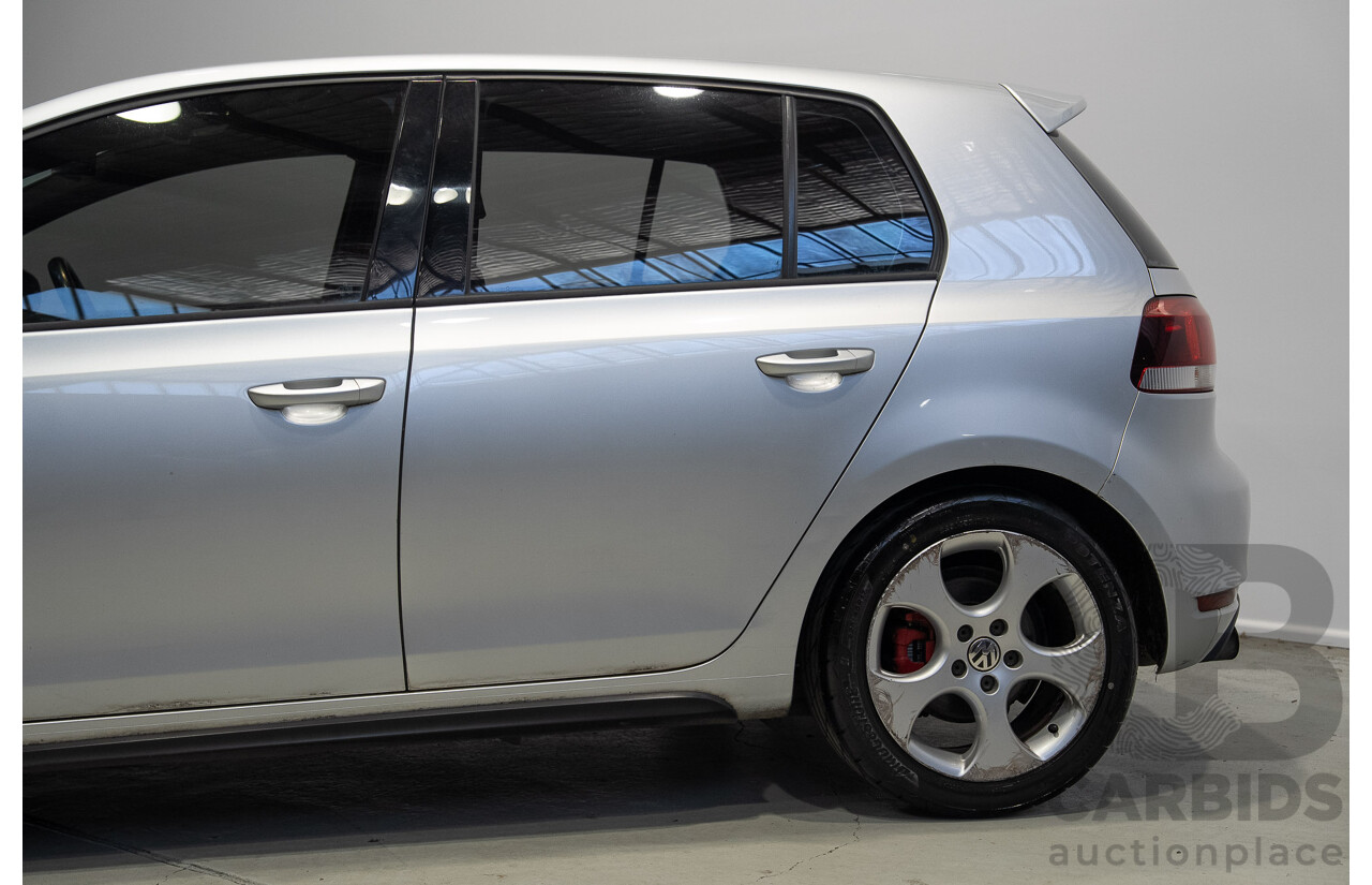 04/2012 Volkswagen Golf GTI 1K MY12 5d Hatchback Reflex Silver 2.0L