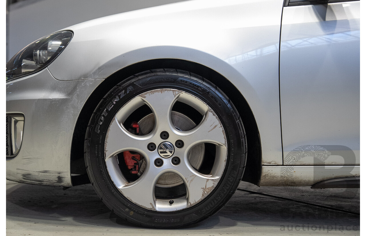 04/2012 Volkswagen Golf GTI 1K MY12 5d Hatchback Reflex Silver 2.0L
