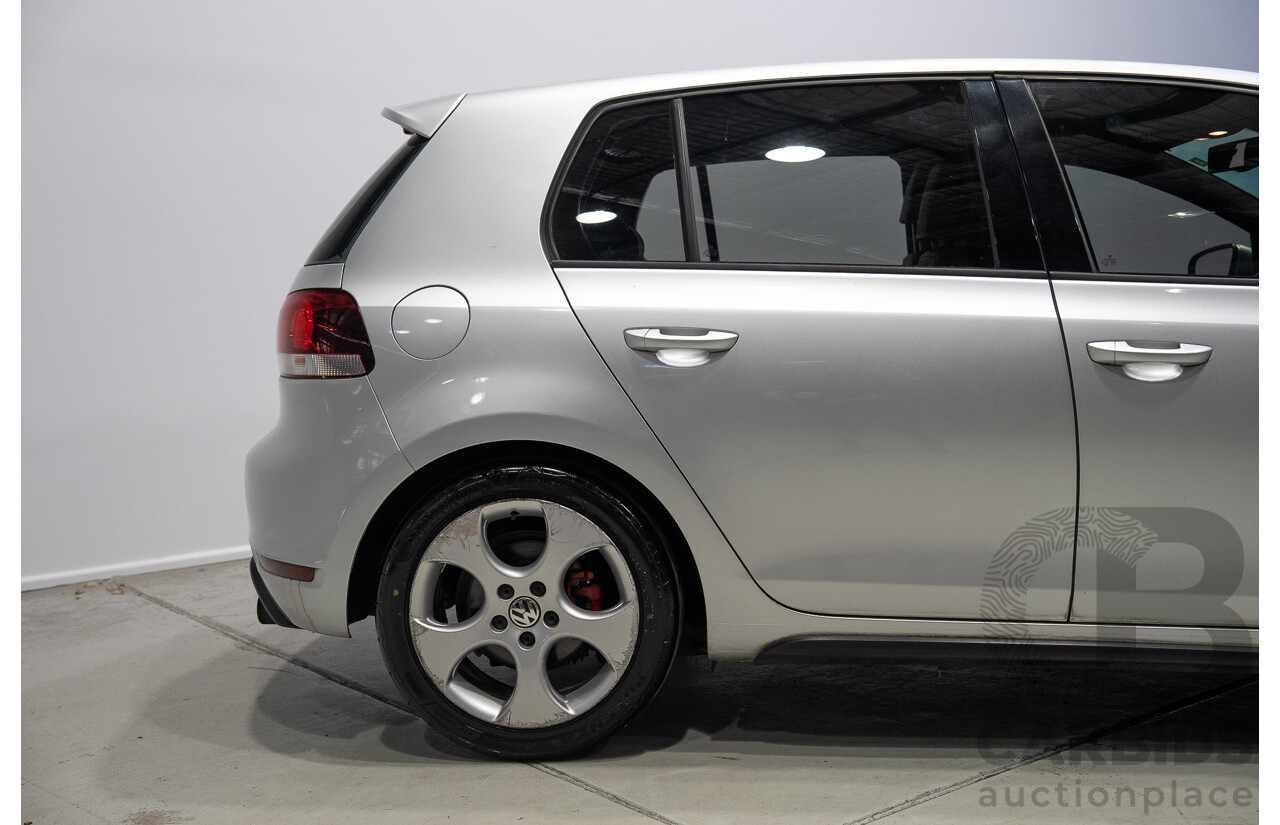04/2012 Volkswagen Golf GTI 1K MY12 5d Hatchback Reflex Silver 2.0L