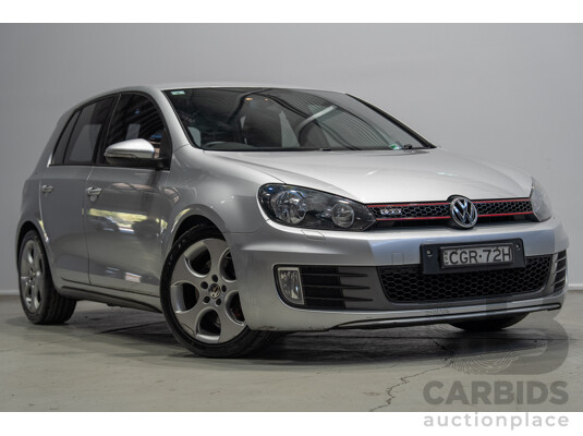 04/2012 Volkswagen Golf GTI 1K MY12 5d Hatchback Reflex Silver 2.0L