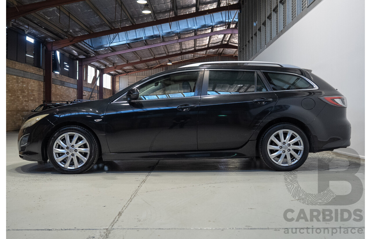 09/2012 Mazda Touring GH MY11 4d Wagon Black 2.5L