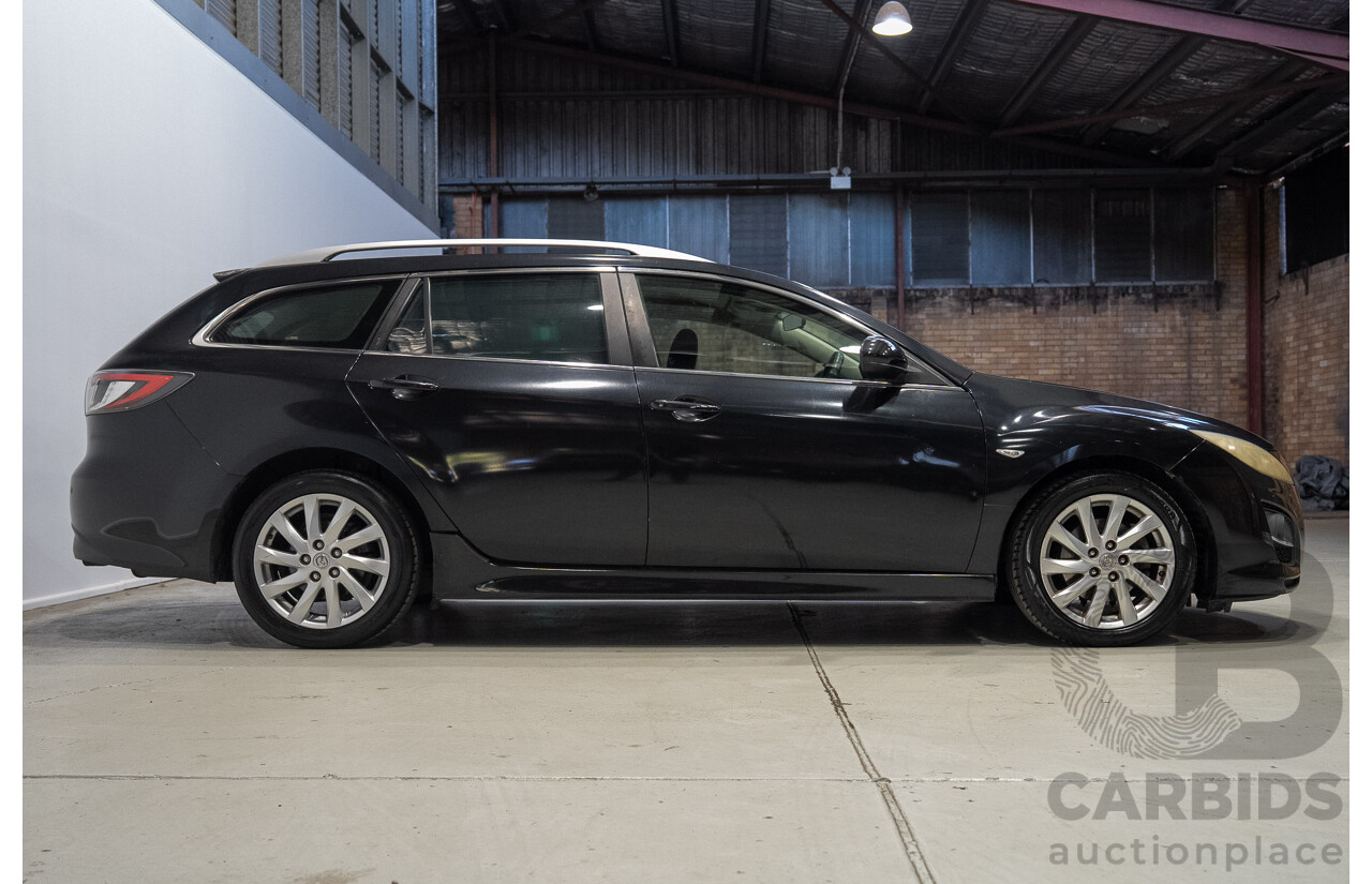09/2012 Mazda Touring GH MY11 4d Wagon Black 2.5L