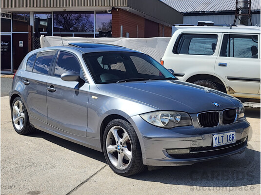 06/2009 Bmw 1 20d E87 MY09 5d Hatchback Grey 2.0L