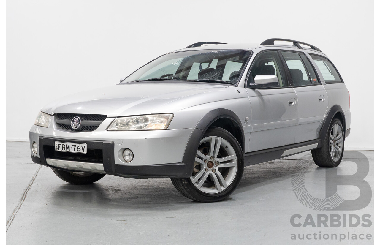 04/2004 Holden Adventra CX8 VYII 4d Wagon Silver 5.7L