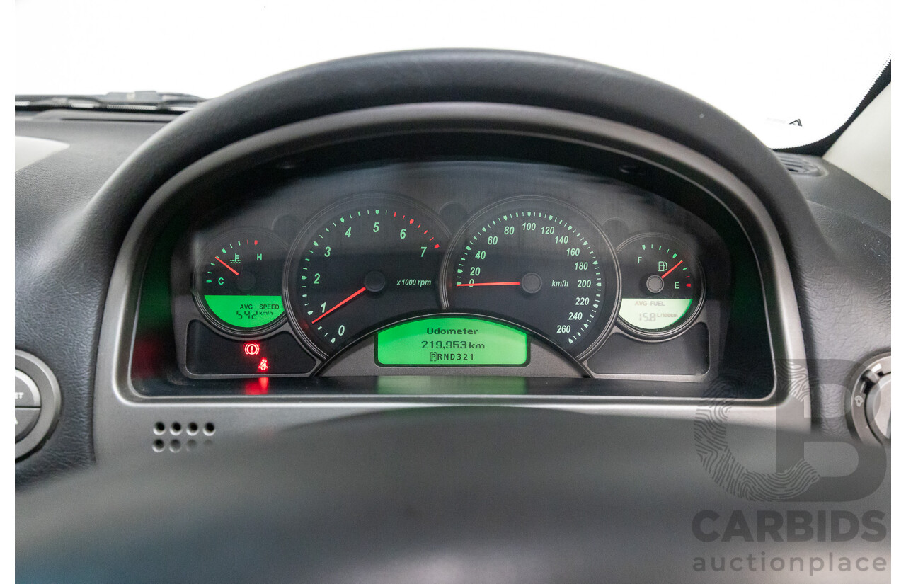 04/2004 Holden Adventra CX8 VYII 4d Wagon Silver 5.7L