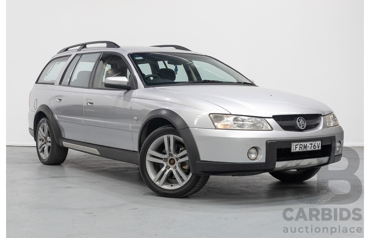 04/2004 Holden Adventra CX8 VYII 4d Wagon Silver 5.7L