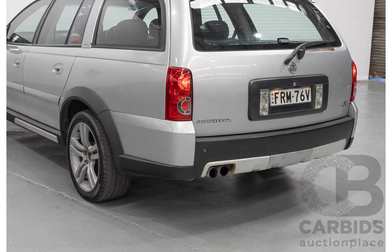 04/2004 Holden Adventra CX8 VYII 4d Wagon Silver 5.7L