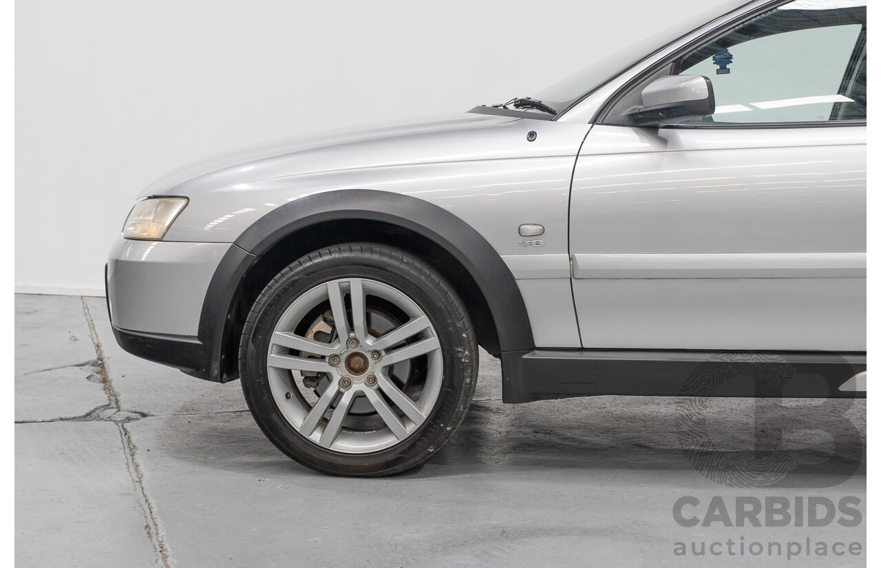 04/2004 Holden Adventra CX8 VYII 4d Wagon Silver 5.7L