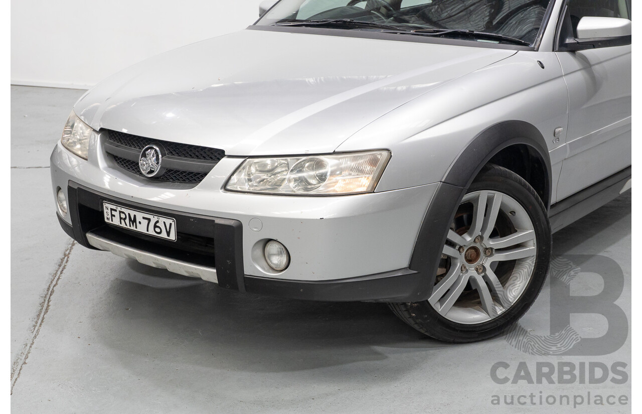 04/2004 Holden Adventra CX8 VYII 4d Wagon Silver 5.7L