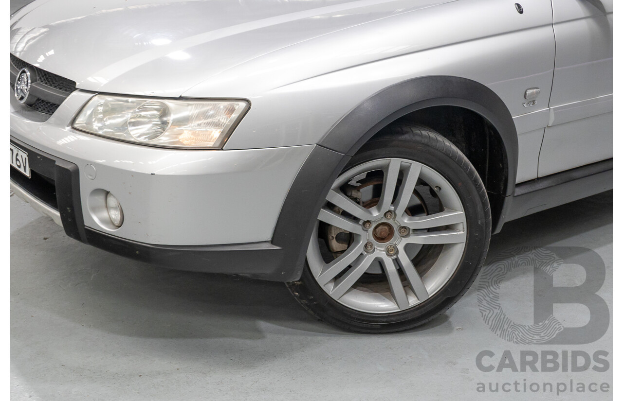04/2004 Holden Adventra CX8 VYII 4d Wagon Silver 5.7L