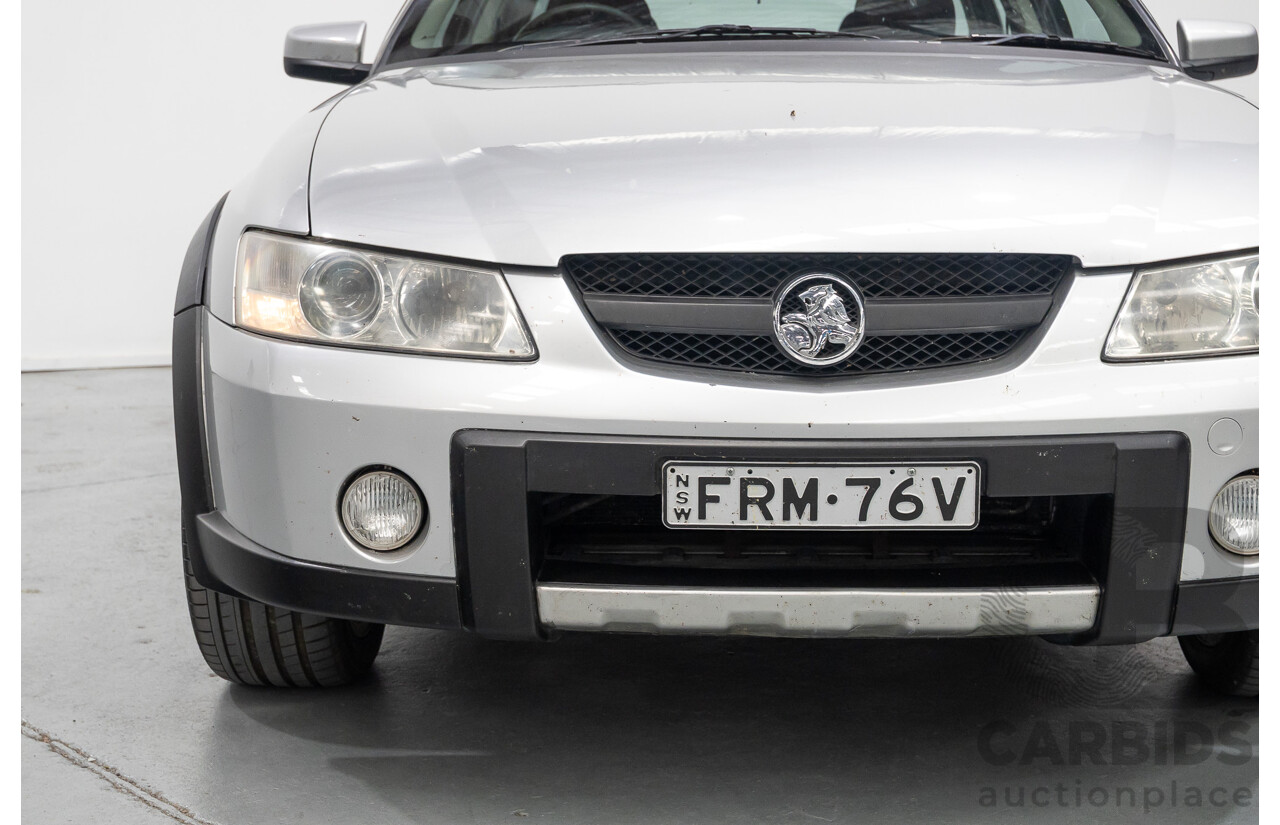 04/2004 Holden Adventra CX8 VYII 4d Wagon Silver 5.7L