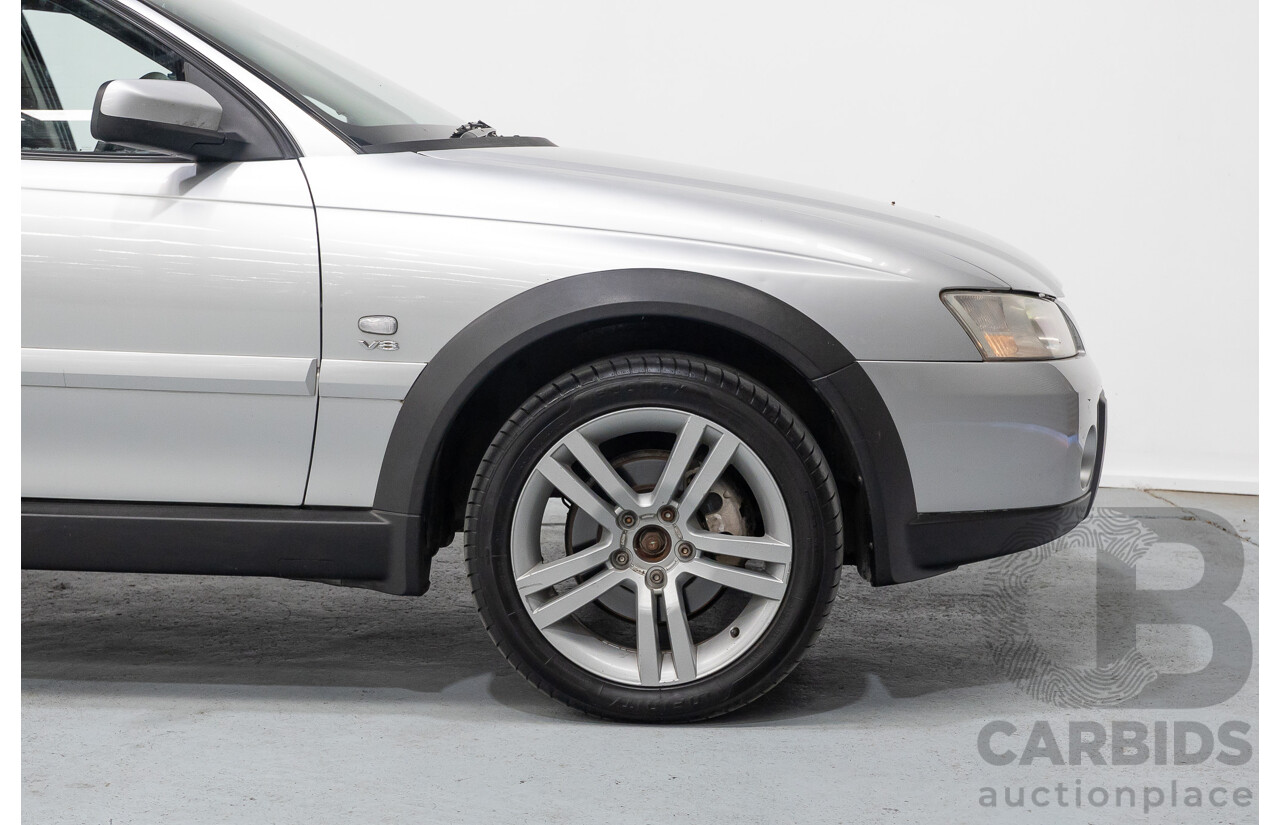 04/2004 Holden Adventra CX8 VYII 4d Wagon Silver 5.7L