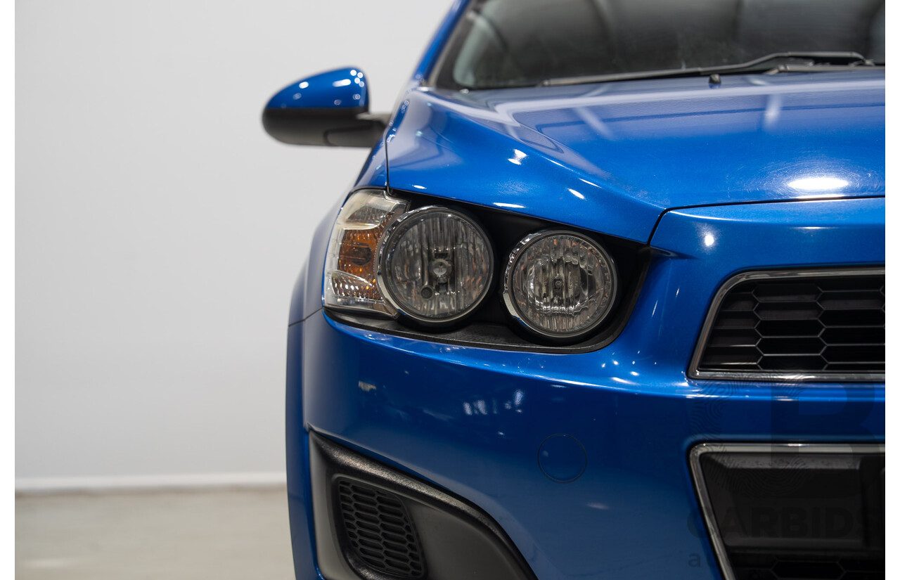 09/2013 Holden Barina CD TM MY14 5d Hatchback Blue 1.6L