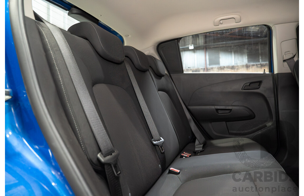 09/2013 Holden Barina CD TM MY14 5d Hatchback Blue 1.6L
