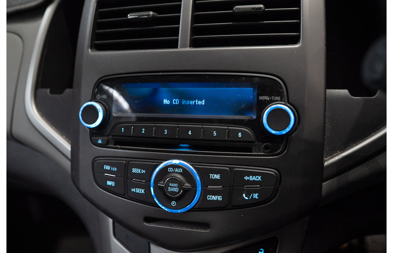 09/2013 Holden Barina CD TM MY14 5d Hatchback Blue 1.6L