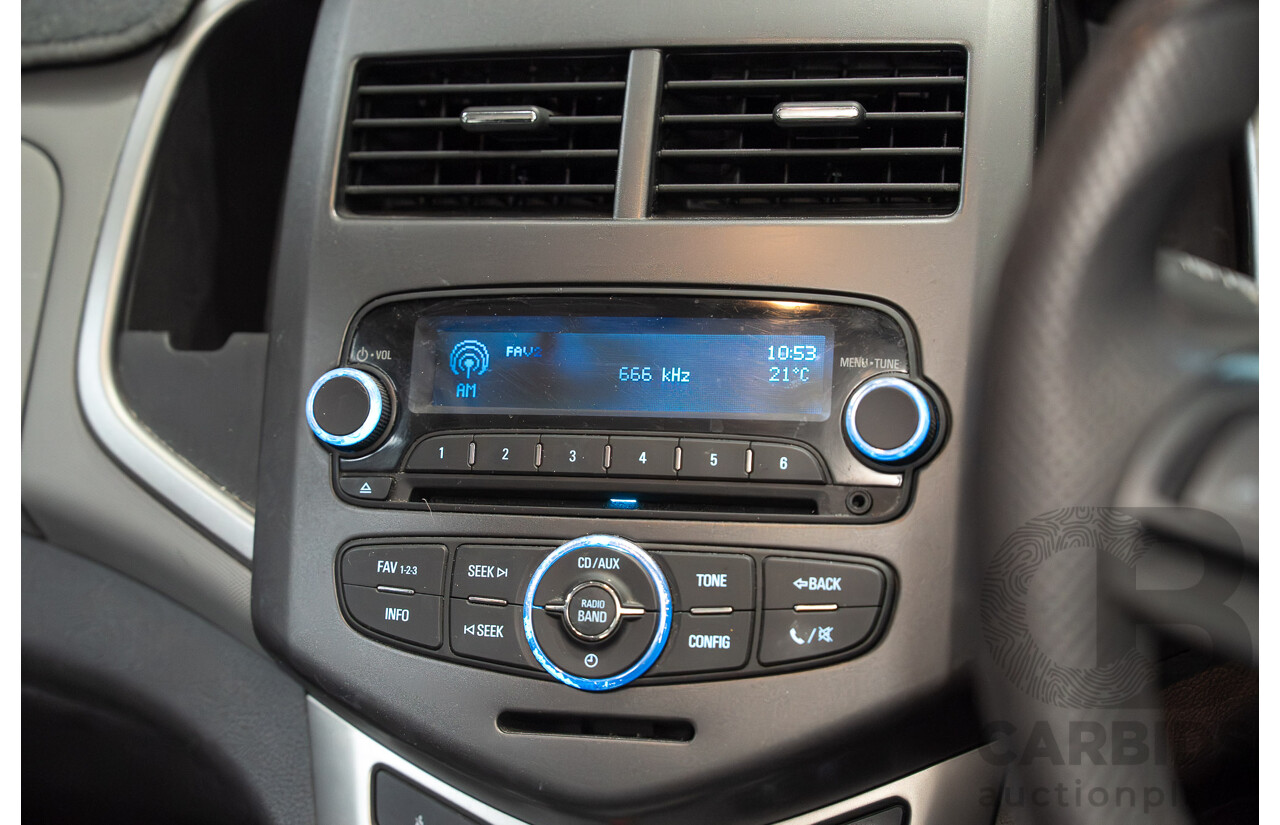 09/2013 Holden Barina CD TM MY14 5d Hatchback Blue 1.6L