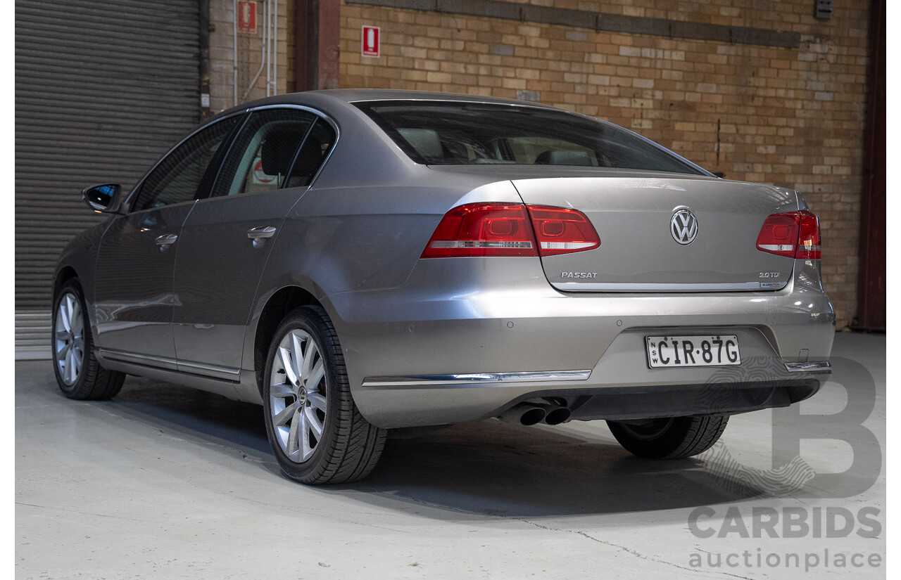 09/2012 Volkswagen Passat 125 TDI Highline 3C MY13 4d Sedan Brown Turbo Diesel 2.0L