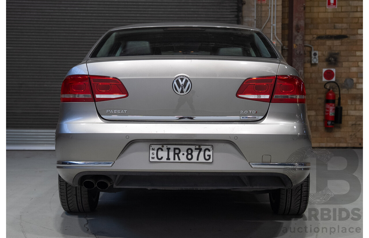 09/2012 Volkswagen Passat 125 TDI Highline 3C MY13 4d Sedan Brown Turbo Diesel 2.0L