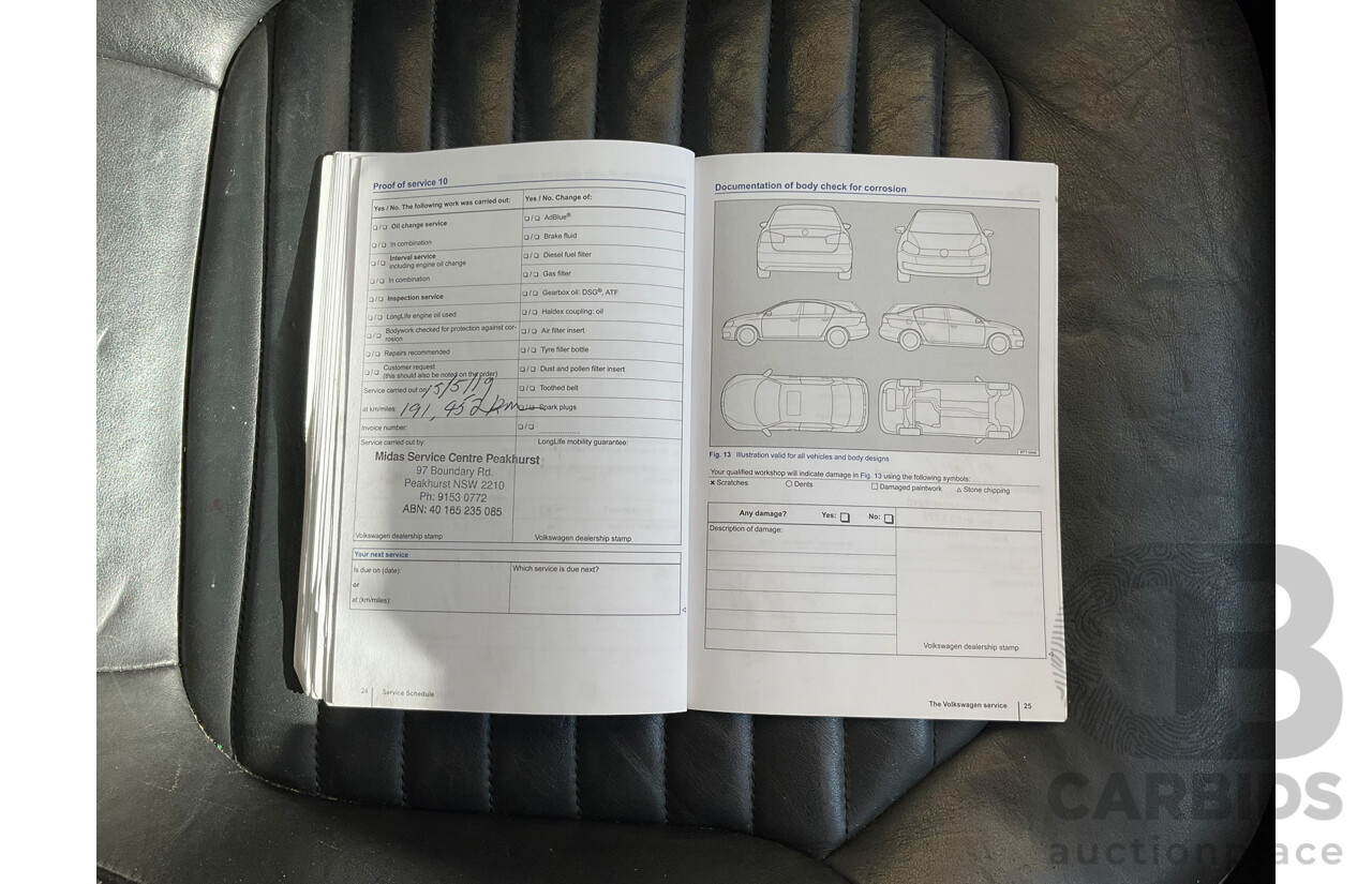 09/2012 Volkswagen Passat 125 TDI Highline 3C MY13 4d Sedan Brown Turbo Diesel 2.0L