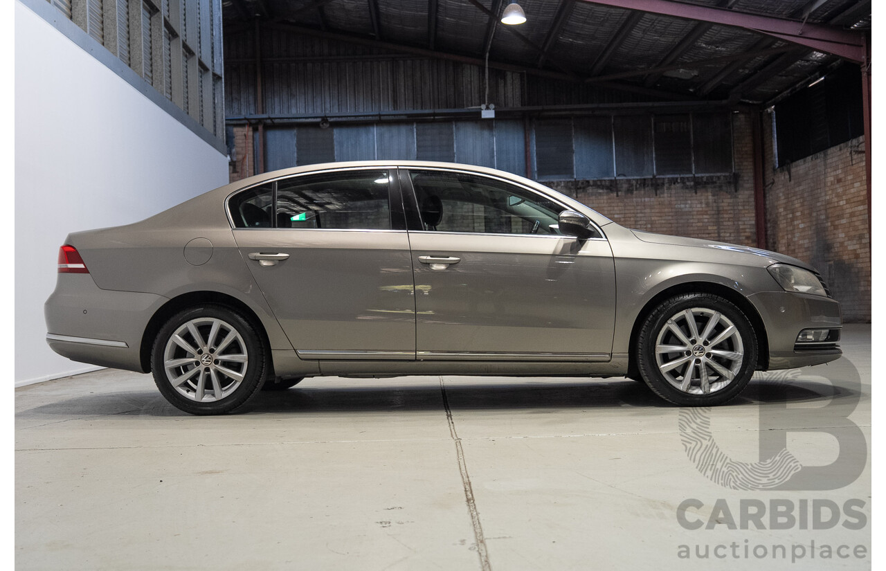09/2012 Volkswagen Passat 125 TDI Highline 3C MY13 4d Sedan Brown Turbo Diesel 2.0L