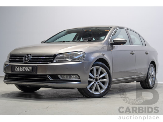 09/2012 Volkswagen Passat 125 TDI Highline 3C MY13 4d Sedan Brown Turbo Diesel 2.0L