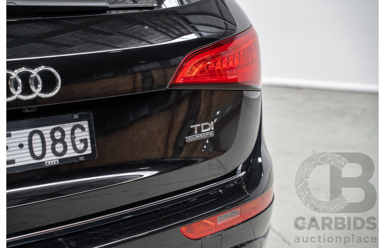 5/2016 Audi Q5 2.0 TDI Quattro (AWD) 8R MY16 4d Wagon Myth Black Metallic Turbo Diesel 2.0L