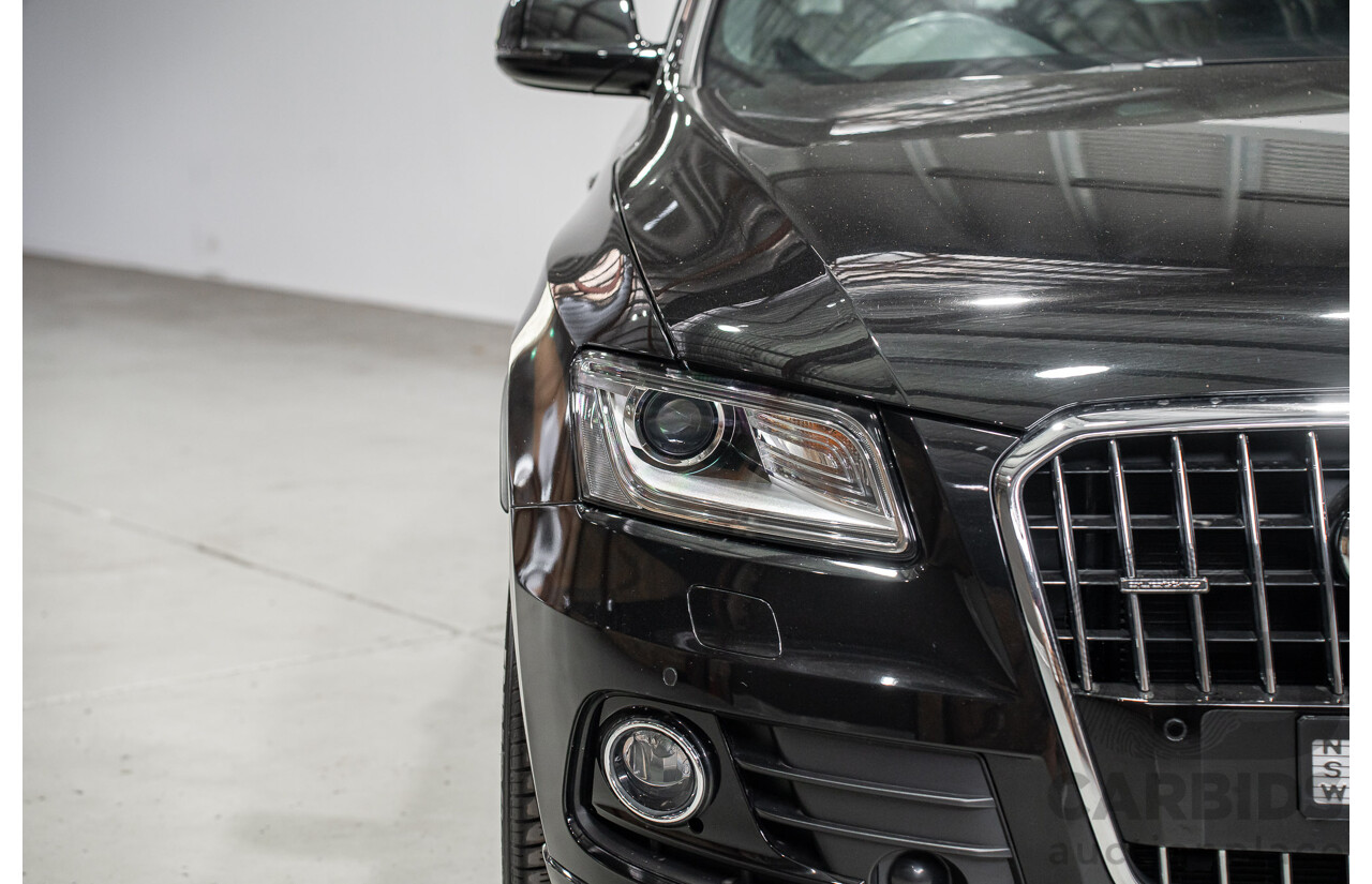 5/2016 Audi Q5 2.0 TDI Quattro (AWD) 8R MY16 4d Wagon Myth Black Metallic Turbo Diesel 2.0L
