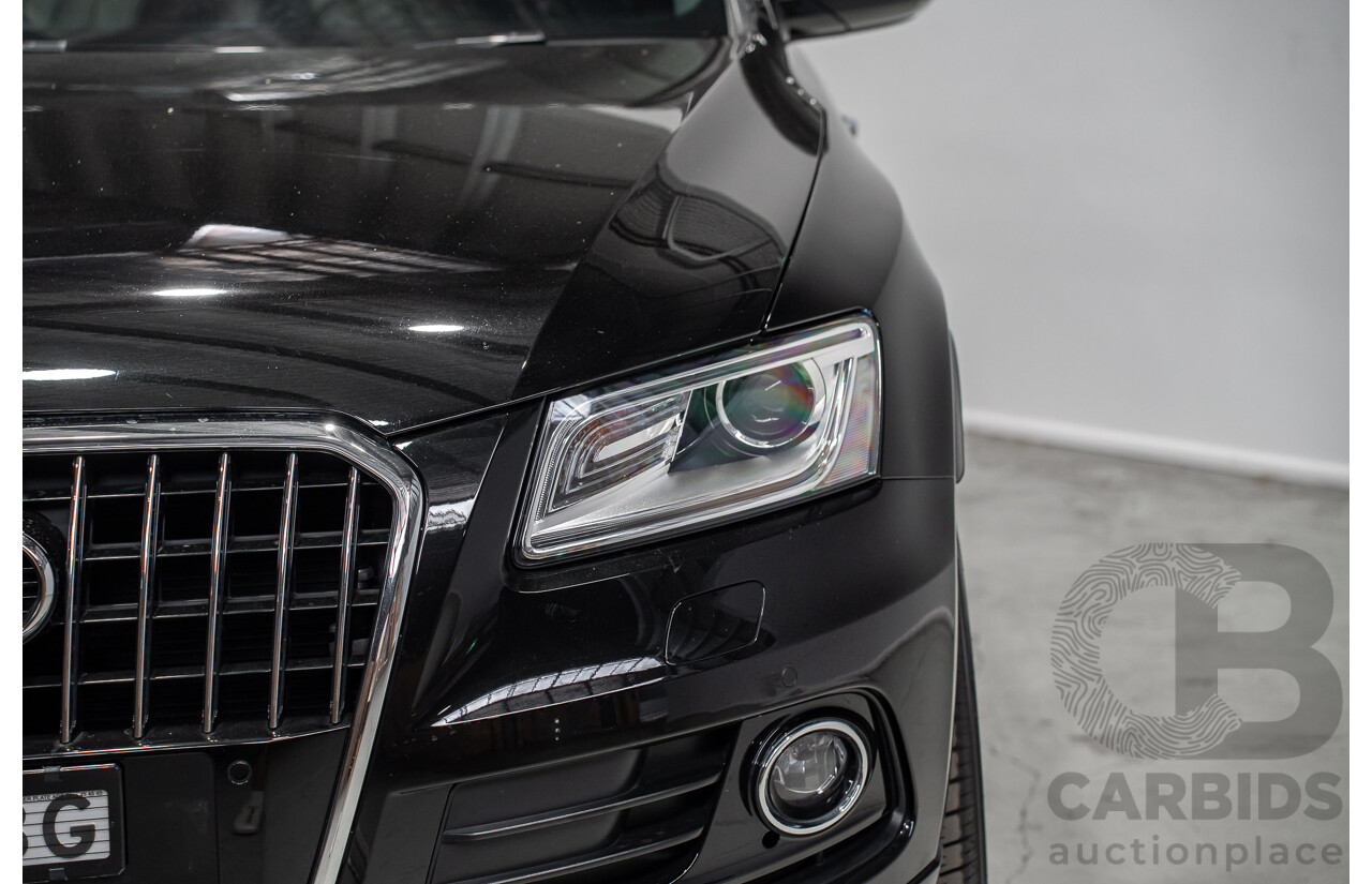 5/2016 Audi Q5 2.0 TDI Quattro (AWD) 8R MY16 4d Wagon Myth Black Metallic Turbo Diesel 2.0L