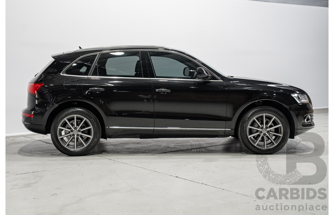 5/2016 Audi Q5 2.0 TDI Quattro (AWD) 8R MY16 4d Wagon Myth Black Metallic Turbo Diesel 2.0L