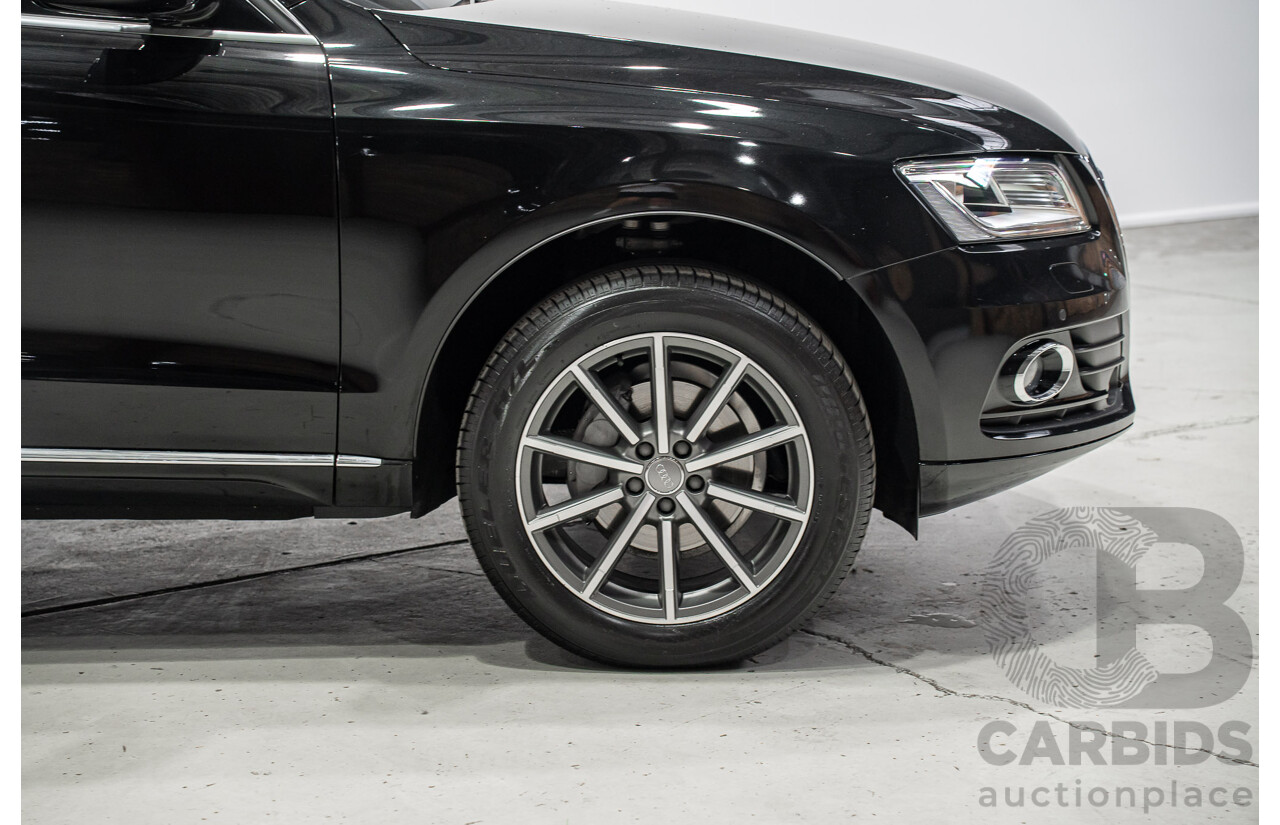 5/2016 Audi Q5 2.0 TDI Quattro (AWD) 8R MY16 4d Wagon Myth Black Metallic Turbo Diesel 2.0L