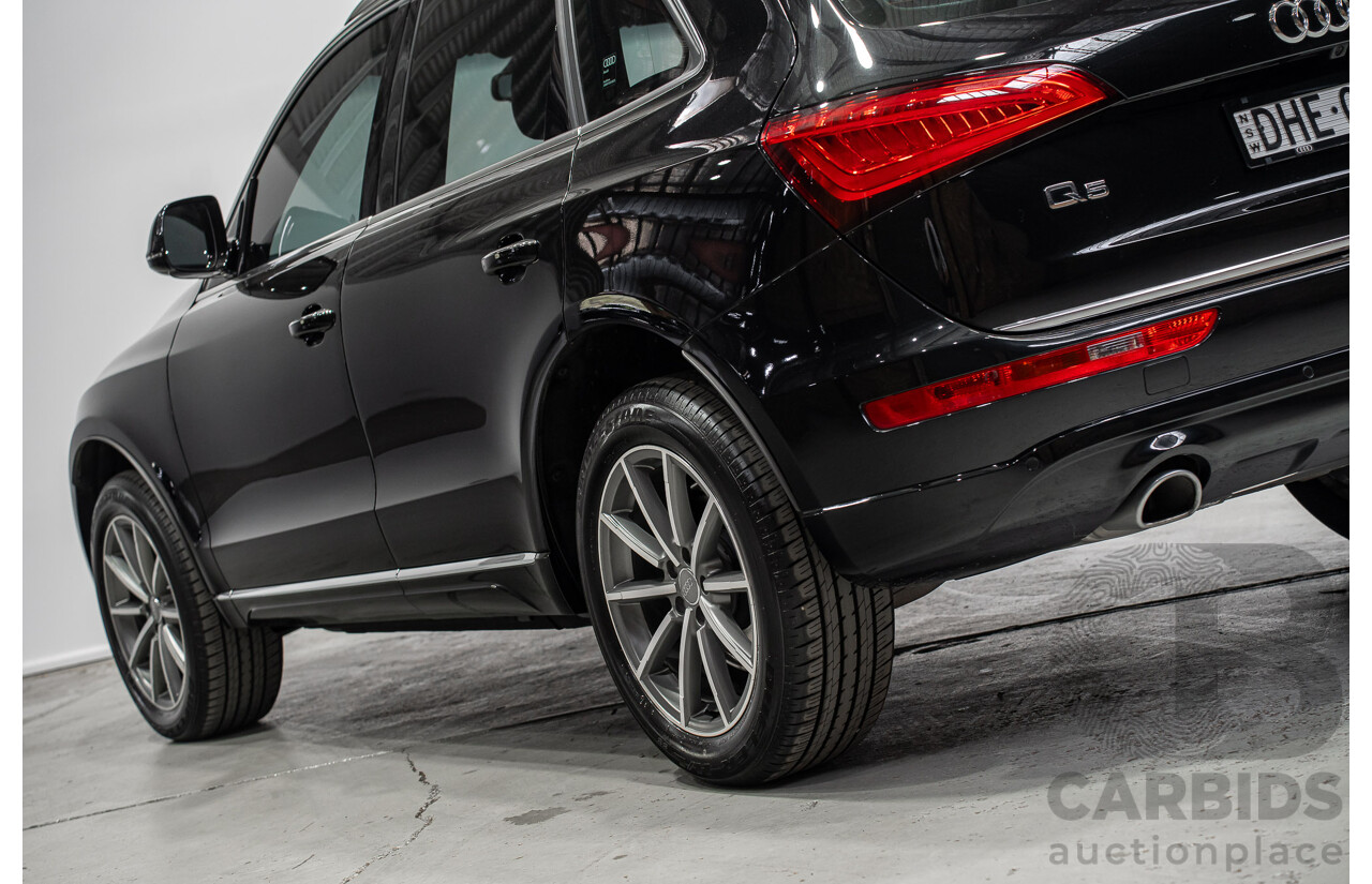 5/2016 Audi Q5 2.0 TDI Quattro (AWD) 8R MY16 4d Wagon Myth Black Metallic Turbo Diesel 2.0L