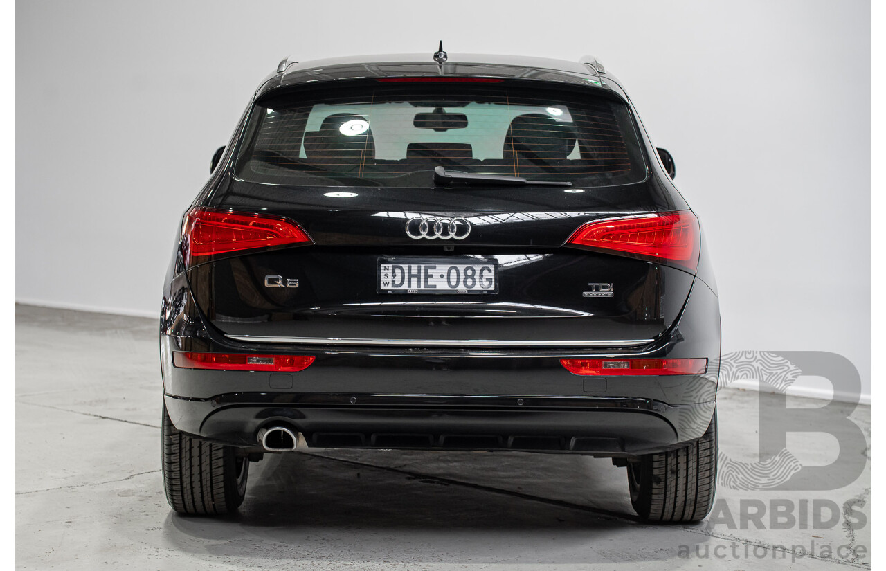 5/2016 Audi Q5 2.0 TDI Quattro (AWD) 8R MY16 4d Wagon Myth Black Metallic Turbo Diesel 2.0L